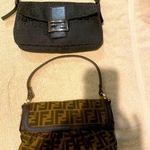Fendi Purses (2) black & brown